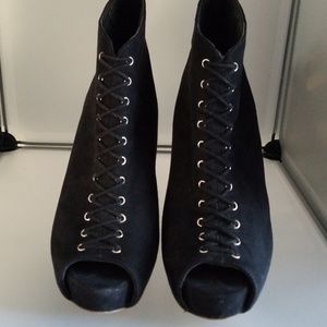 Platform Corset Bootie Sz 8.5